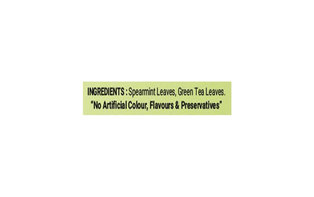 True Elements Spearmint Green Tea    Jar  100 grams